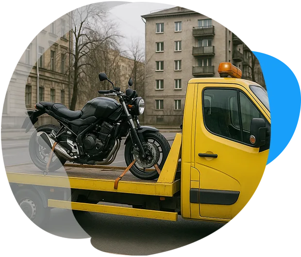 Эвакуация мотоцикла в г. Москва