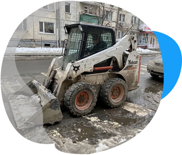 Мини-погрузчик Bobcat (Олег З.) в г. Менделеево