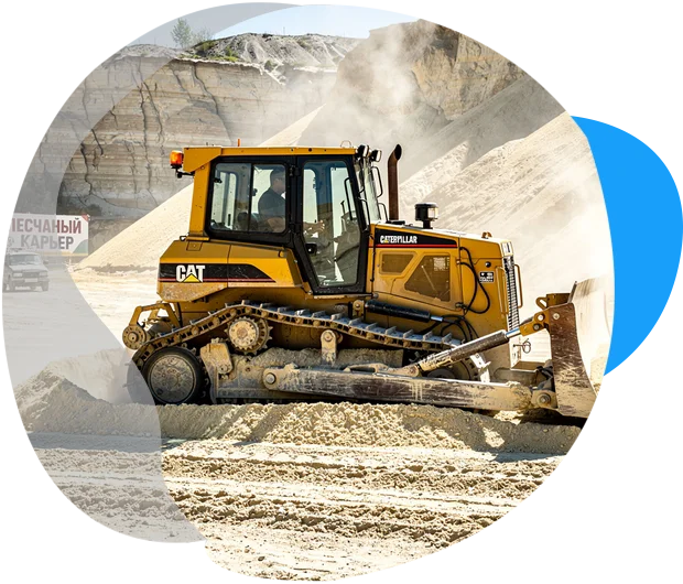 Бульдозер CAT D5 (Юрий П.) в г. Мещерино
