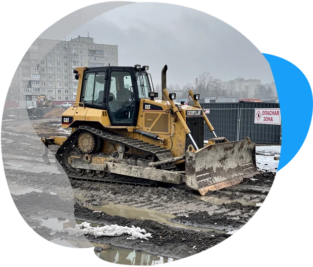 Бульдозер CAT D5 (Виктор М.) в г. Мячково