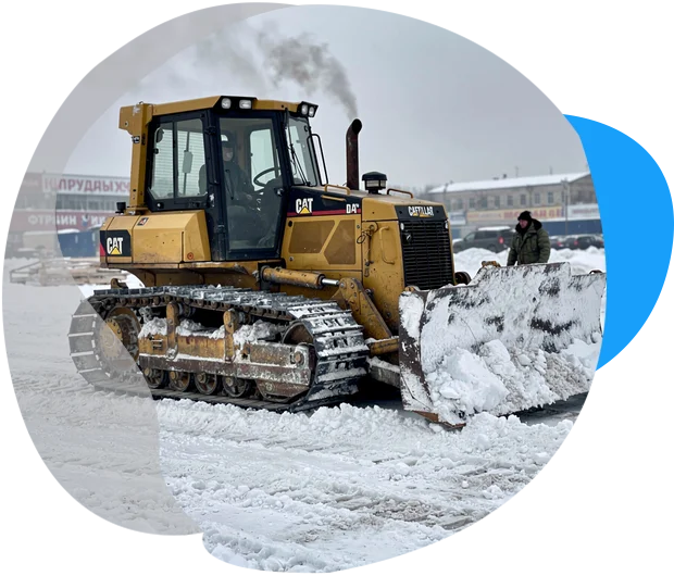 Бульдозер CAT D5 (Андрей Г.) в г. Островцы