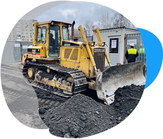 Бульдозер CAT D6 (Михаил И.) в г. Мячково