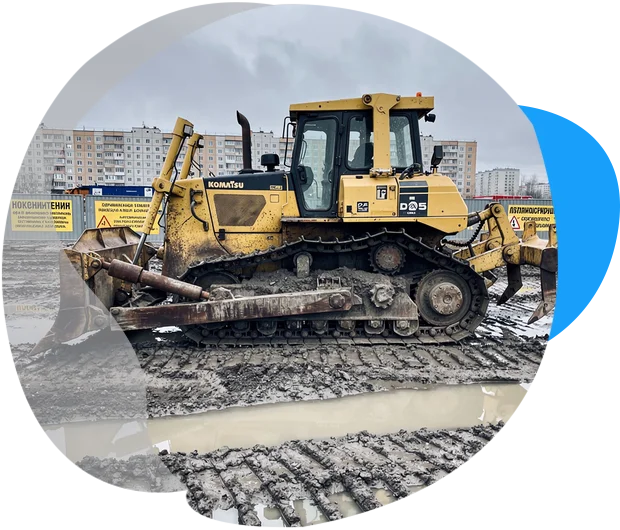 Бульдозер Komatsu D65 (Игорь Р.) в г. Марфино