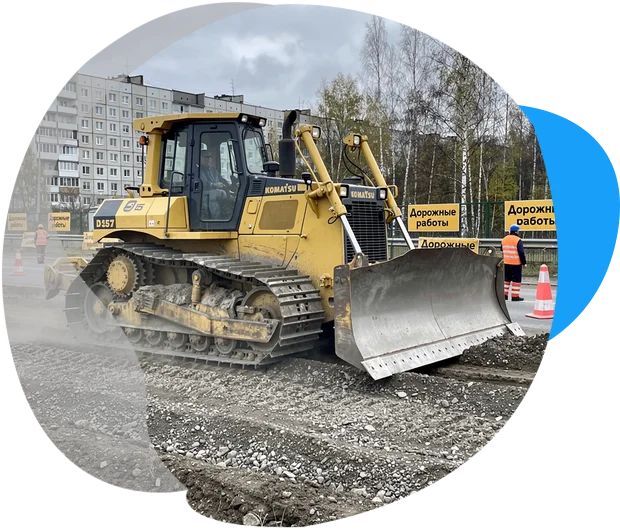 Бульдозер Komatsu D65 (Павел П.) в г. Коломна