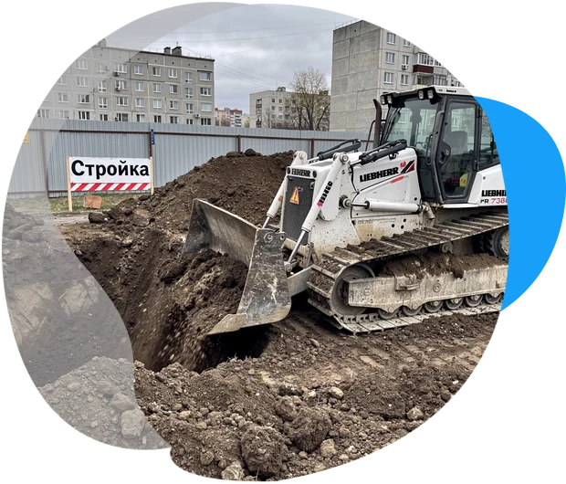 Бульдозер Liebherr PR 736 (Александр О.) в г. Менделеево