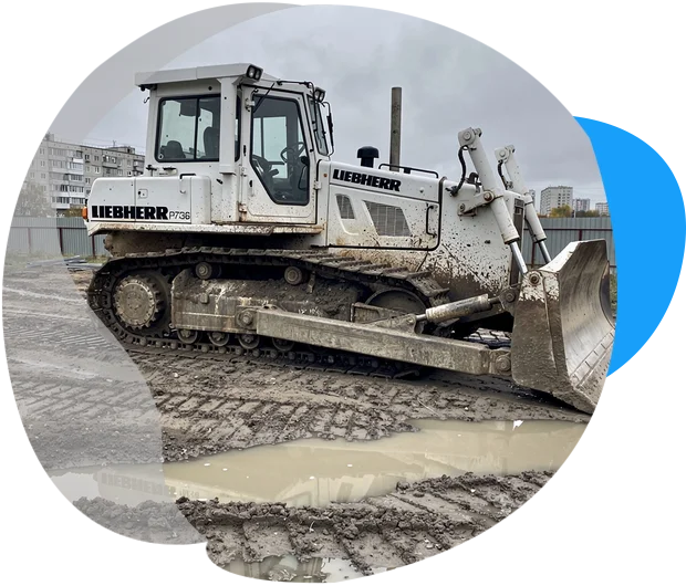Бульдозер Liebherr PR 736 (Виктор Н.) в г. Рублево