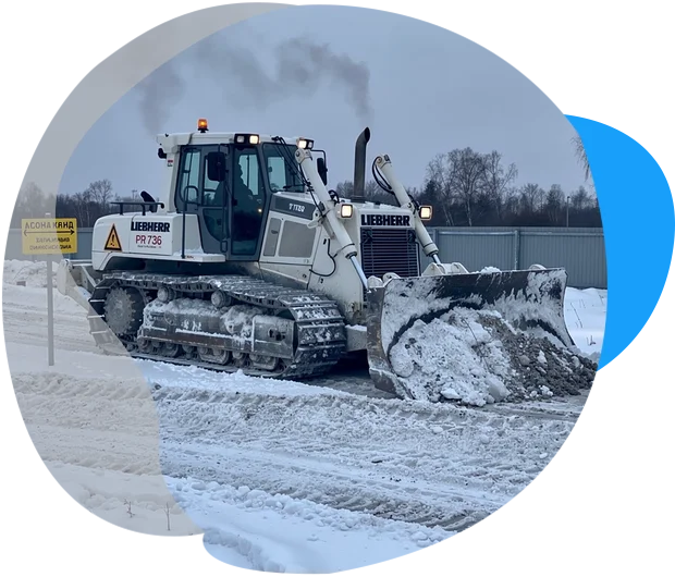Бульдозер Liebherr PR 736 (Владимир Л.) в г. Скоропусковский