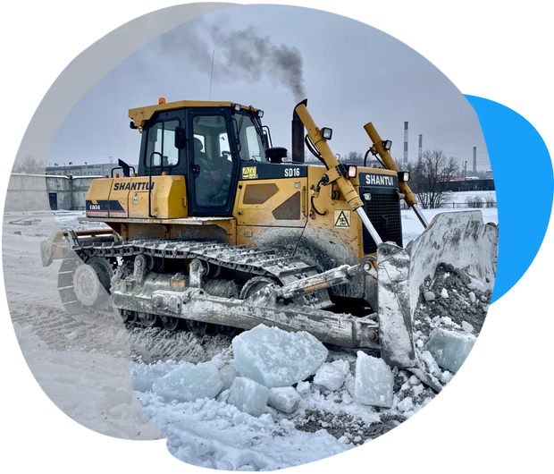Бульдозер Shantui SD16 (Павел Л.) в г. Софьино