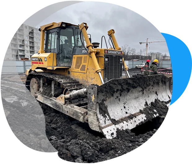 Тяжелый бульдозер Shantui SD32 (Максим Е.) в г. ЛМС