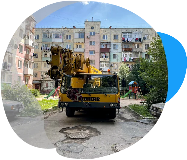 Автокран 50т (Виктор) в Москве