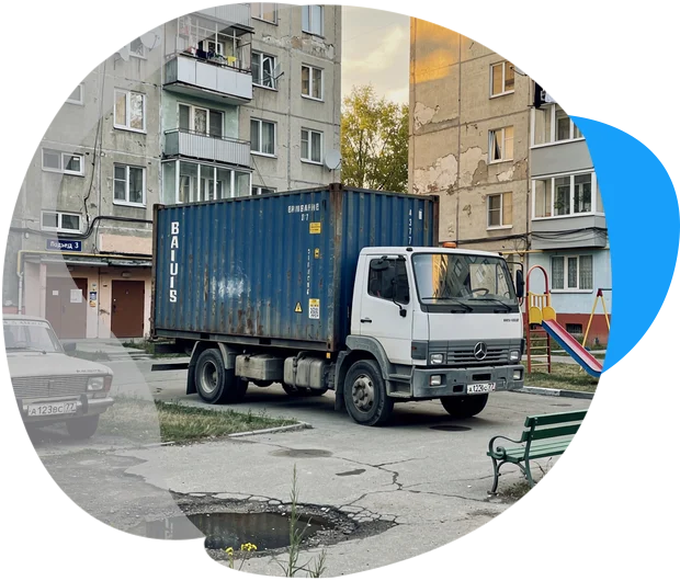 Контейнеровоз (Площадка) (Павел О.) в г. Правдинский