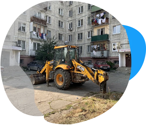 JCB с Гидромолотом (Антон Д.) в г. Лесные поляны