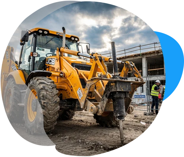 JCB с Гидромолотом (Олег П.) в г. Константиново