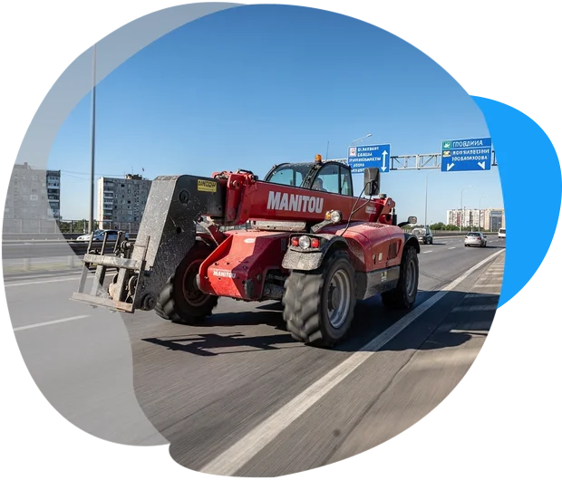 Телескопический Manitou (Михаил М.) в г. Новинки