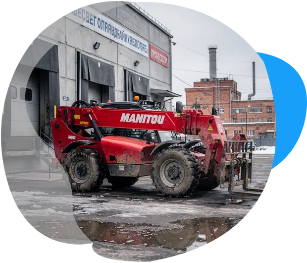 Телескопический Manitou (Юрий) в Москве
