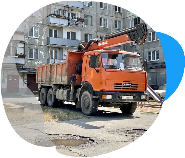 Манипулятор 7 тонн (Kamaz) (Дмитрий Р.) в г. Обухово