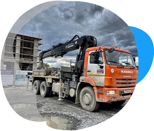 Манипулятор 7 тонн (Kamaz) (Юрий З.) в г. Полушкино