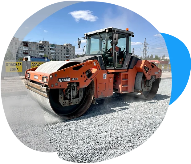 Асфальтовый каток Hamm HD 90 (Виктор К.) в г. Марфино