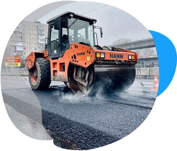 Пневмоколесный каток Hamm GRW (Денис Д.) в г. Расторопово