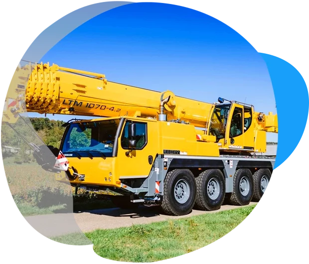 Аренда автокрана Liebherr LTM 1070 — 70 тонн