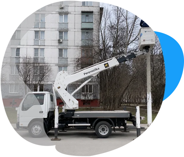 Аренда автовышки 14 метров Isuzu (Tadano AT 150S)