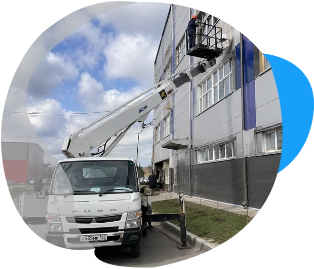 Аренда автовышки 14 метров Mitshubishi (Aichi TZ 16A)
