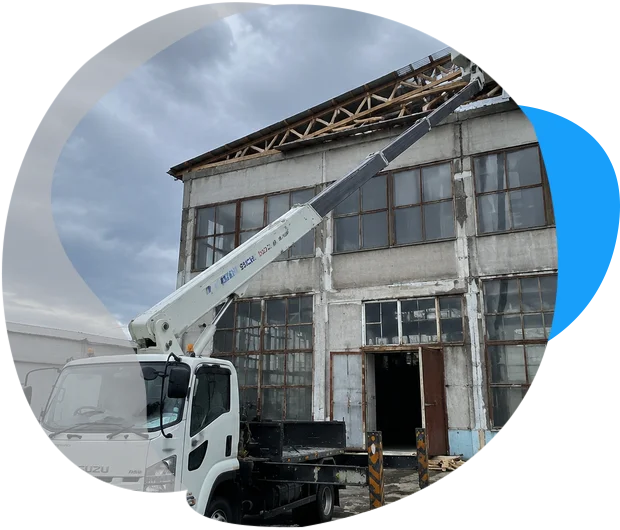 Аренда автовышки 22 метра Isuzu Forward (Aichi SN220)