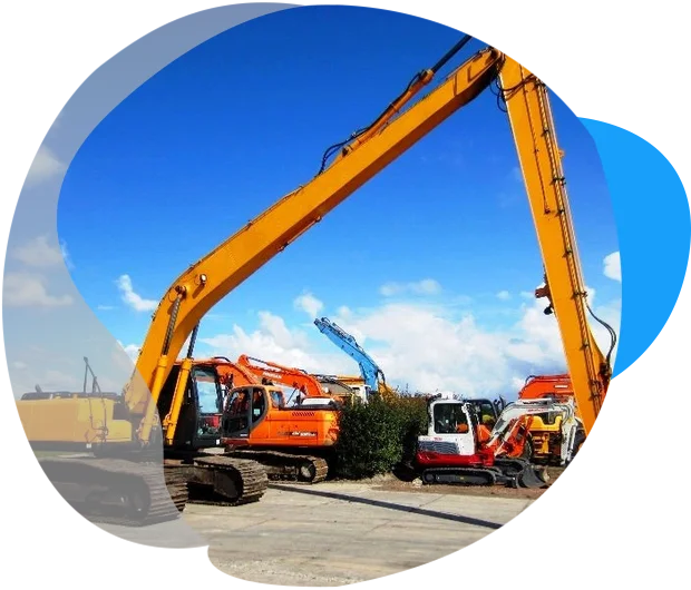 Длиннорукий гусеничный экскаватор Hyundai R210LC-7 LR