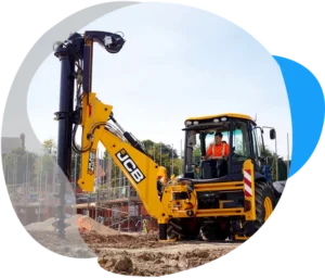 Экскаватор-погрузчик JCB 3CX с гидробуром