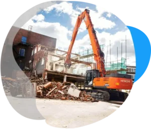 Экскаватор-разрушитель Hitachi ZX350LC-3 Demolition