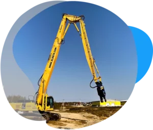 Экскаватор-разрушитель Komatsu PC340LC