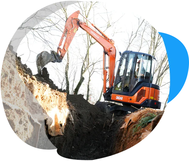 Мини-экскаватор Hitachi ZX50