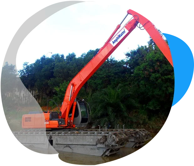 Плавающий экскаватор AmphiMaster AM200