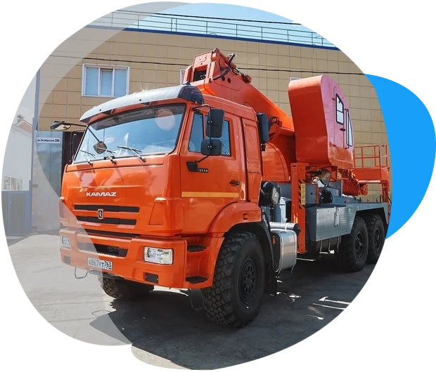 Автовышка вездеход Horyong 40 метров