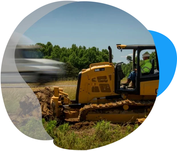 Бульдозер CAT D4