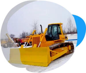 Бульдозер Komatsu D65P-12 болотоход