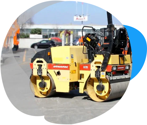 Дорожный каток Dynapac CC102 – 2, 4 тонны