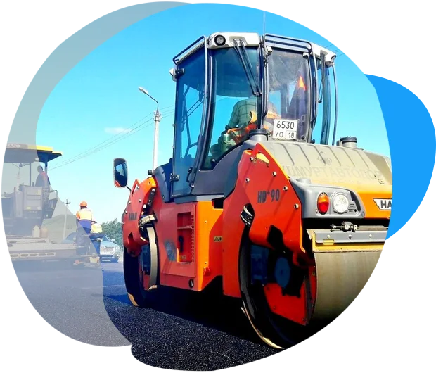 Дорожный каток Hamm HD 90 — 9, 5 тонн