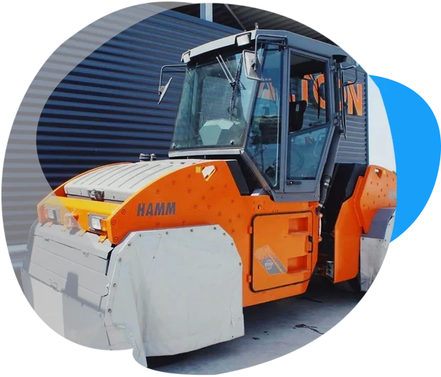 Грунтовой каток Hamm HD 150 — 14, 5 тонн
