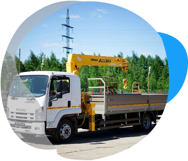 Манипулятор Isuzu Giga 5 тонн