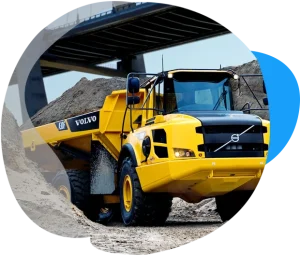 Сочлененный самосвал Volvo A30
