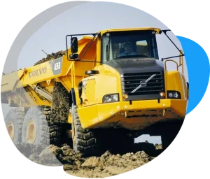 Сочлененный самосвал Volvo A35D